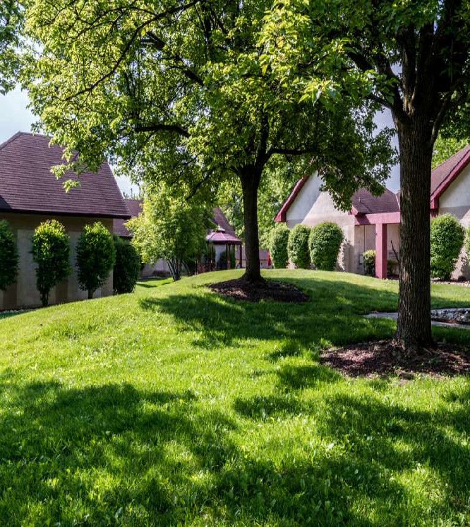 Inn of The Dove - Lush Landscaping