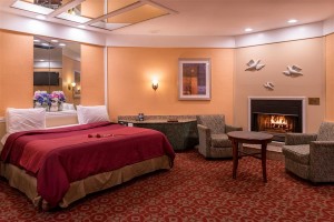 Deluxe Romantic Suite With Hot Tub And Fireplace